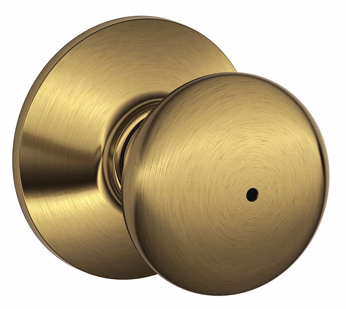 Door Lockset: Privacy Knob Locksets, Brass