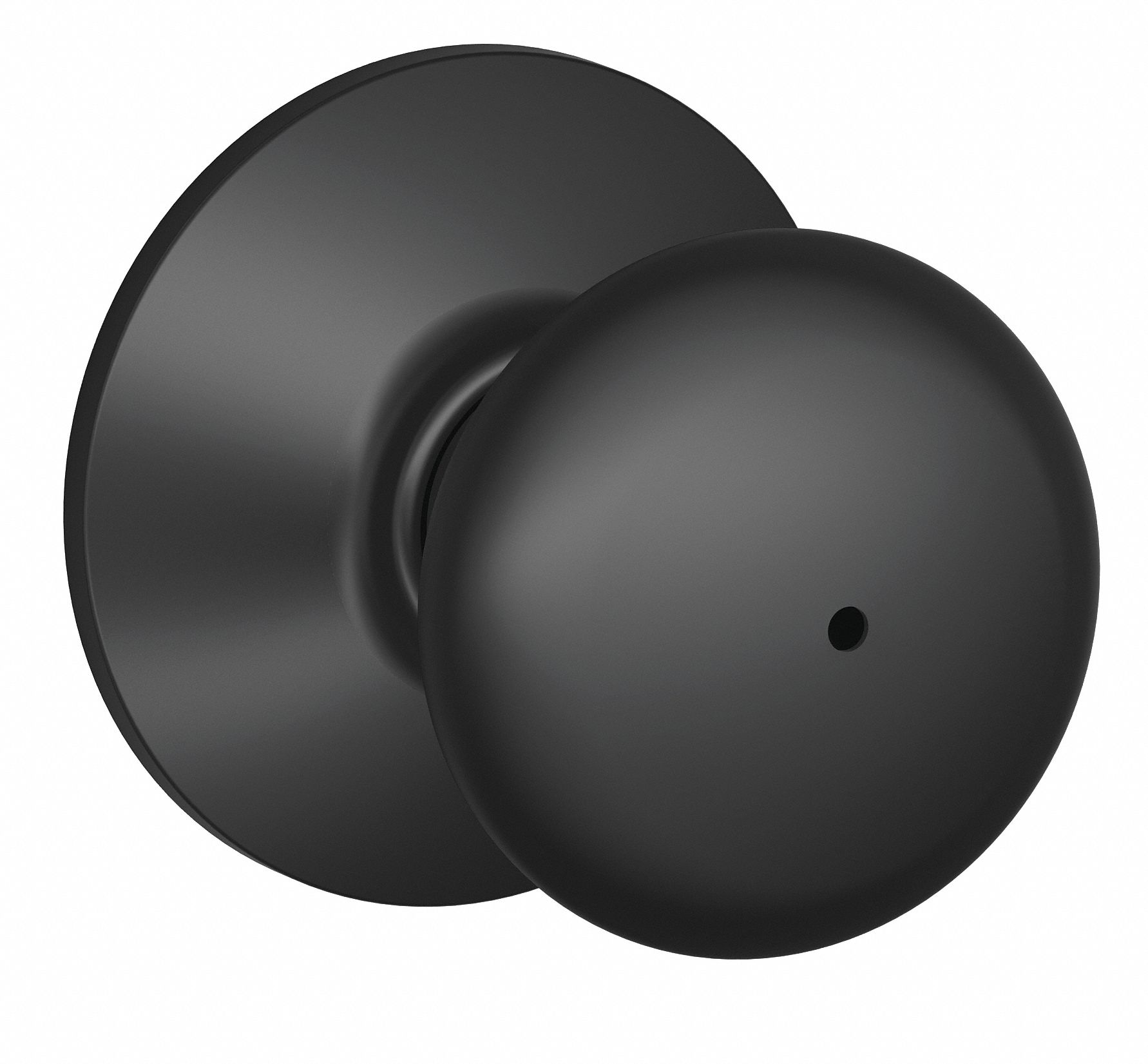 Door Lockset: Privacy Knob Locksets, Black