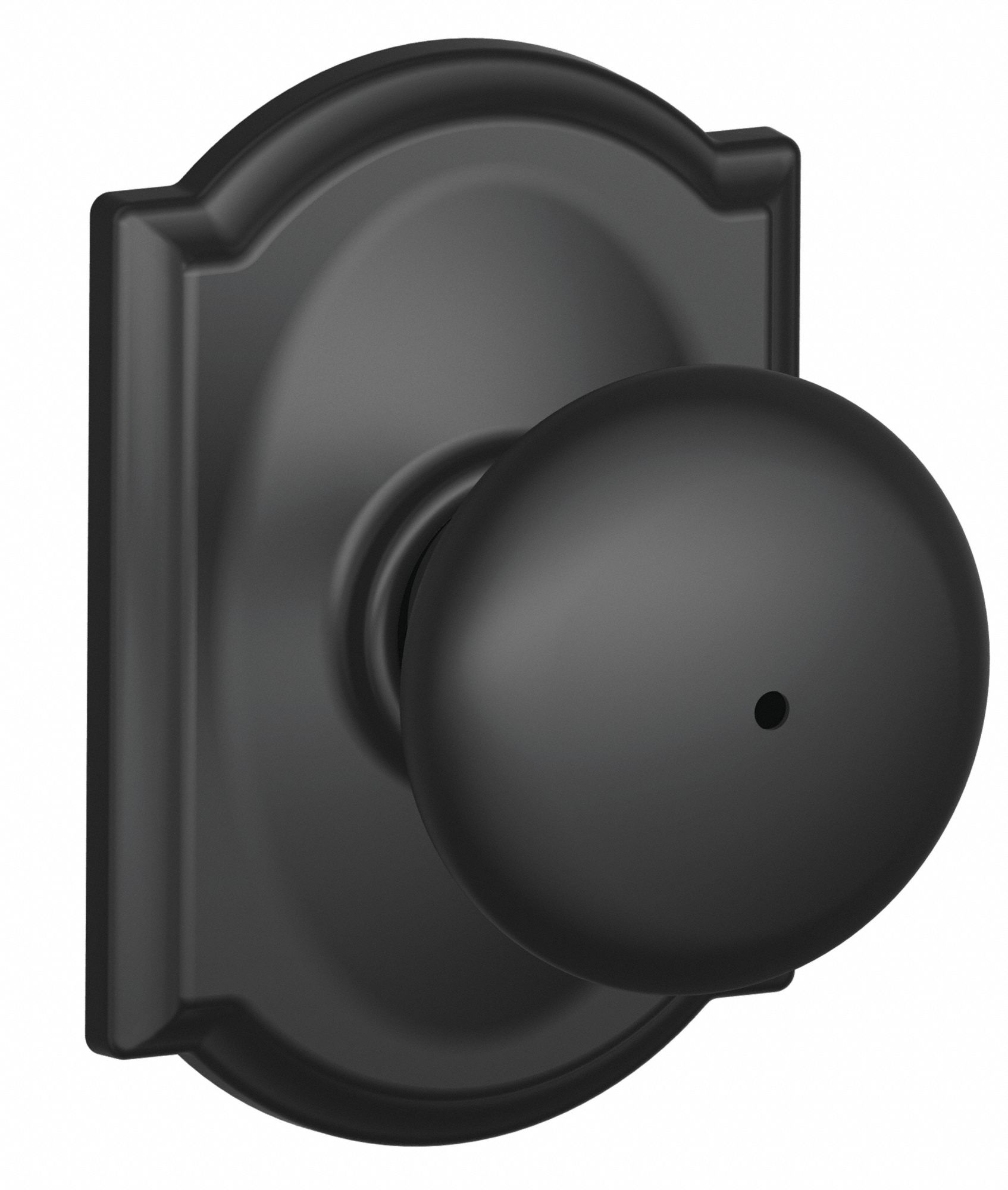 Door Lockset: Privacy Knob Locksets, Black