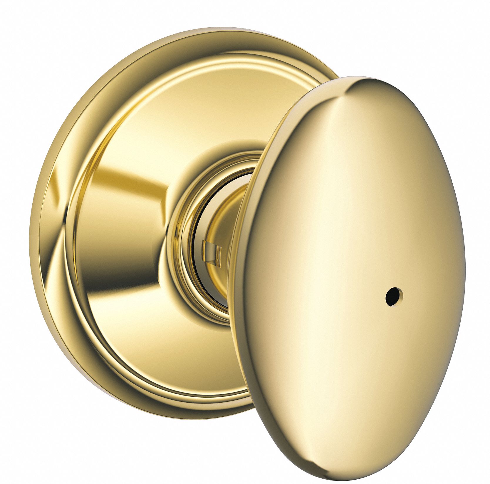 SCHLAGE RESIDENTIAL, Privacy Knob Locksets, Chrome, Door Lockset 457G96F40 SIE 605X625 Grainger