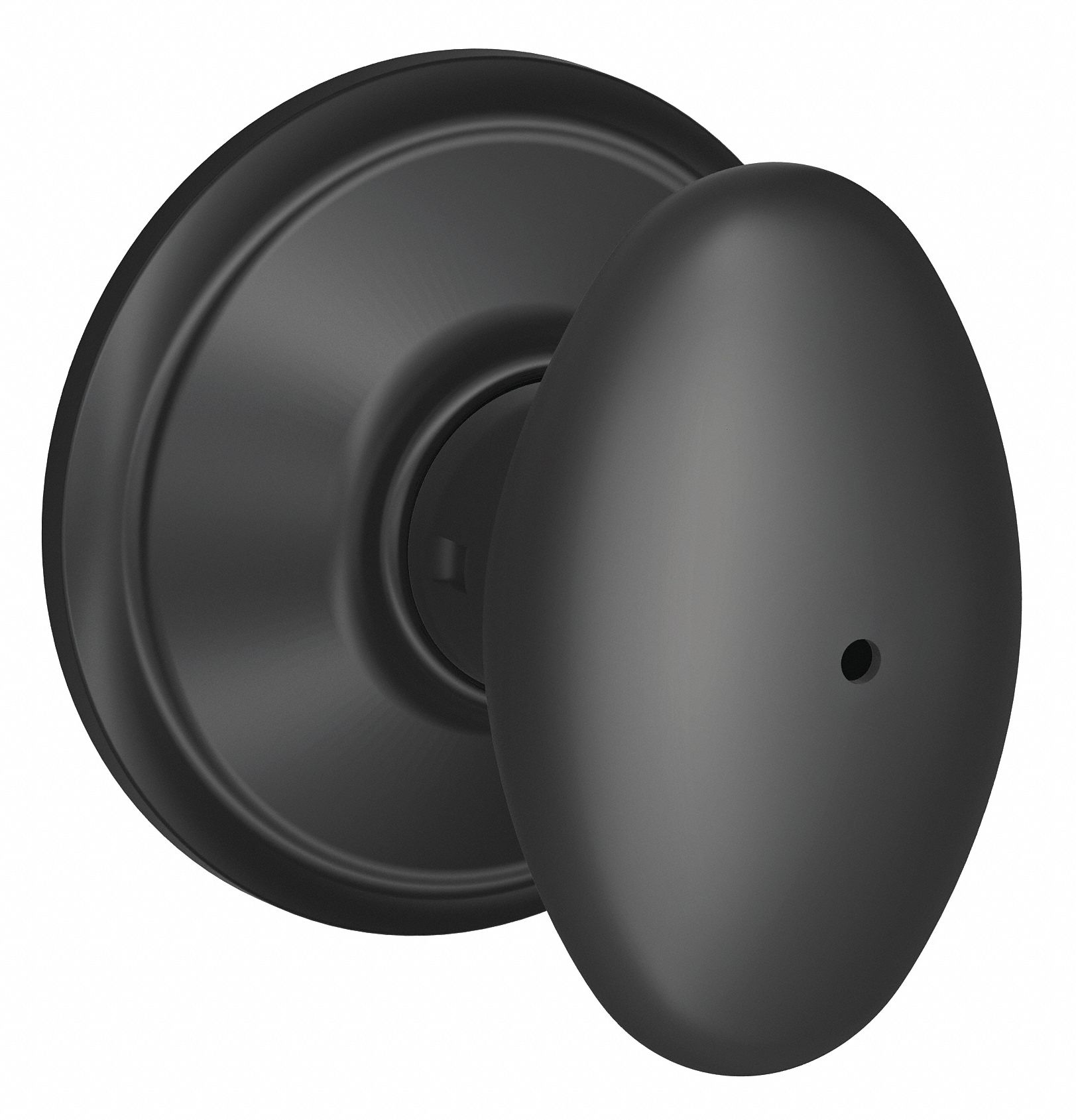 Door Lockset: Privacy Knob Locksets, Black