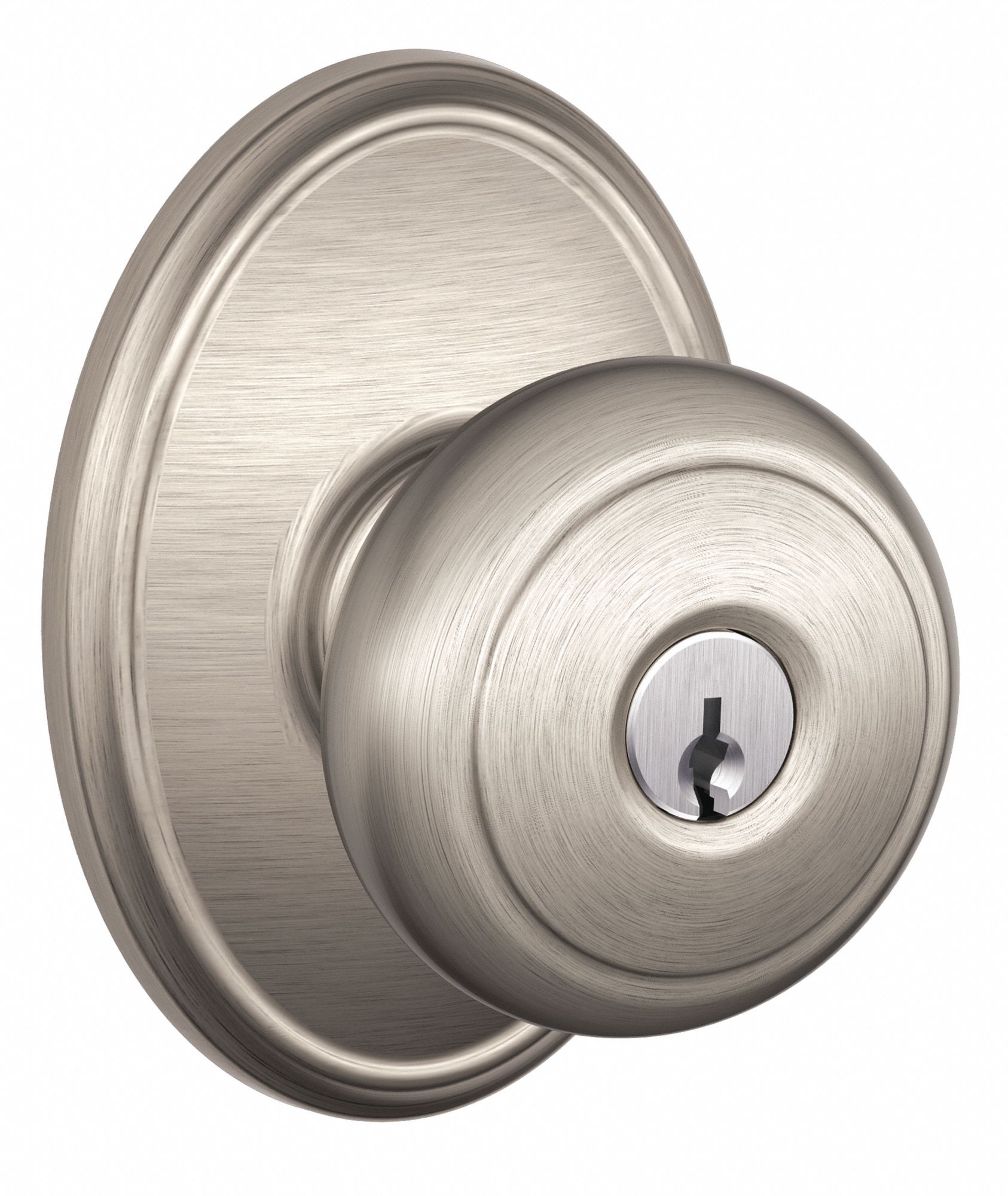 SCHLAGE, 2, F Andover/Wakefield, Knob Lockset 49ZG13F51A AND 619 WKF