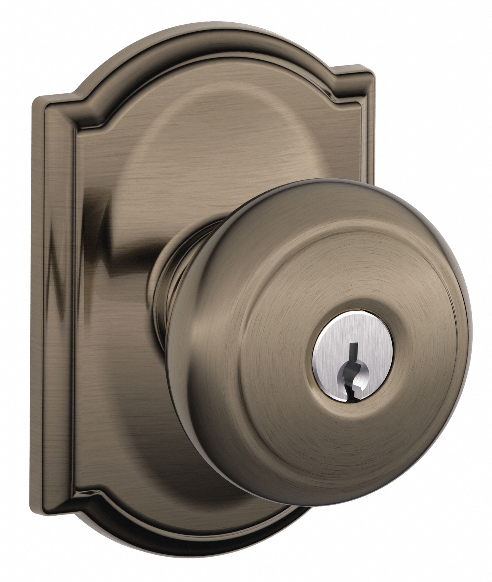 Door Lockset: Office Knob Locksets, Nickel