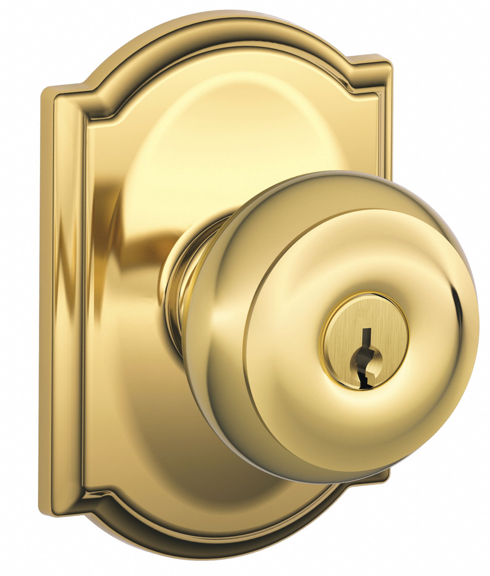 Door Lockset: Office Knob Locksets, Brass