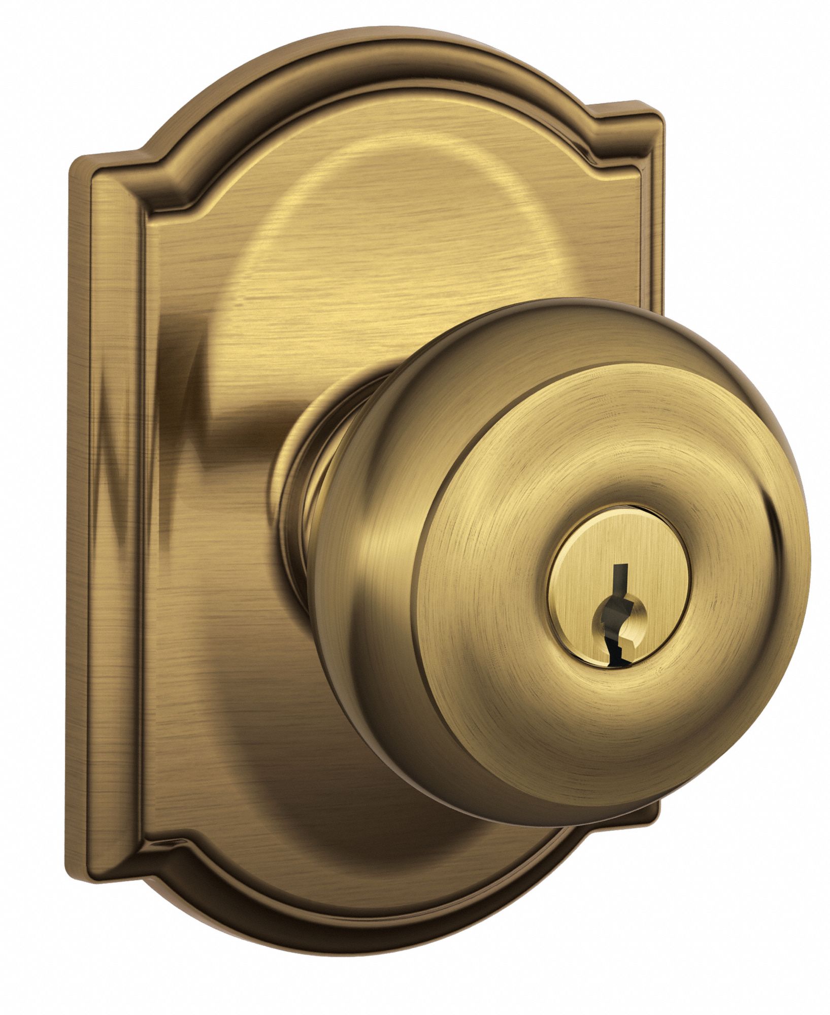 Door Lockset: Office Knob Locksets, Brass
