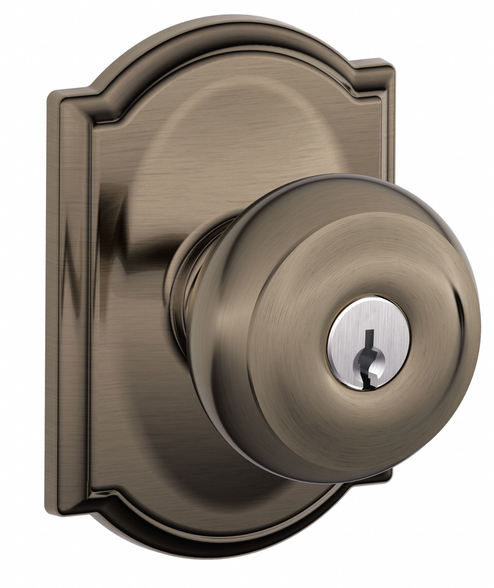Door Lockset: Office Knob Locksets, Nickel