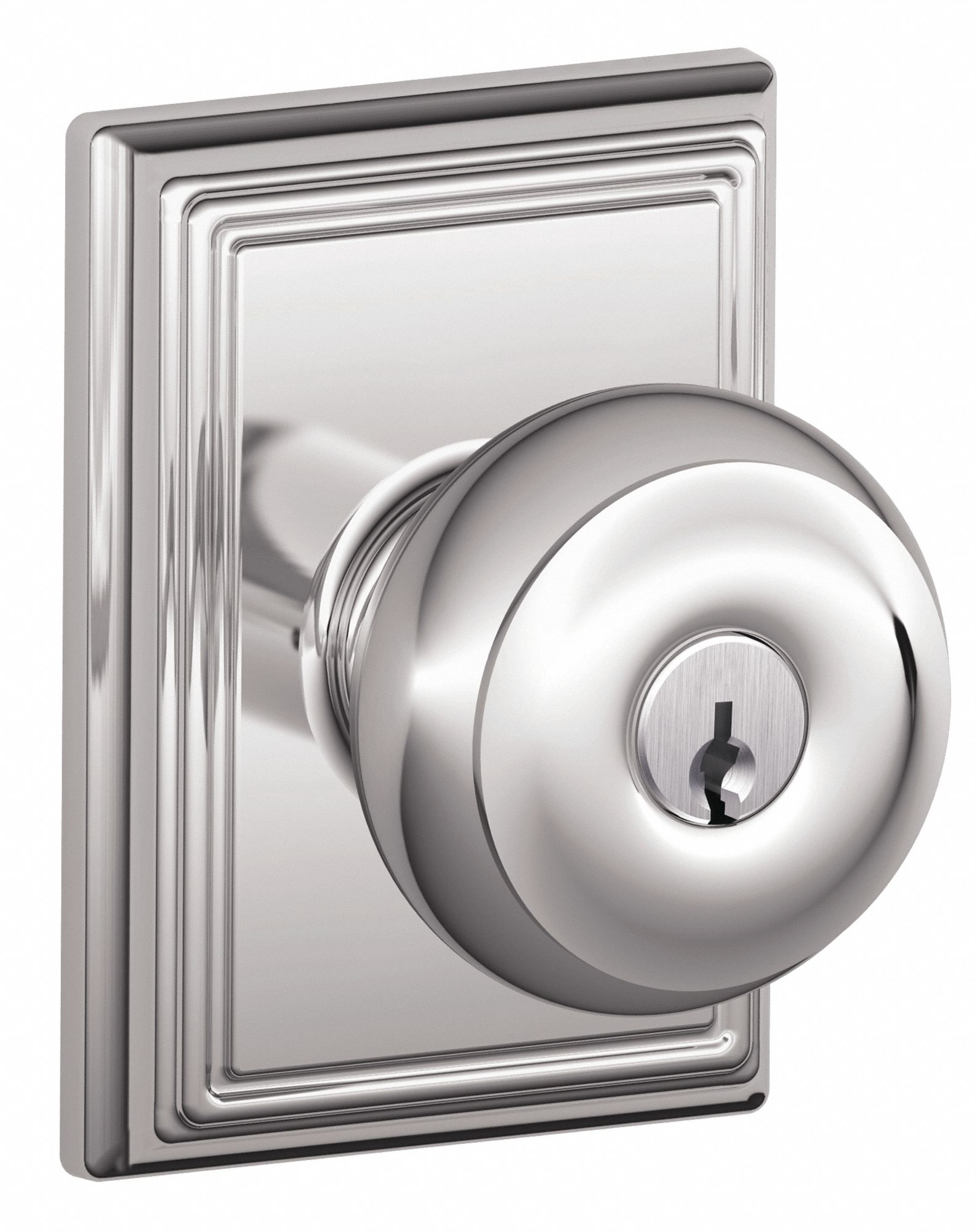 SCHLAGE, 2, F Knob Lockset 49ZG43F51A GEO 625 ADD