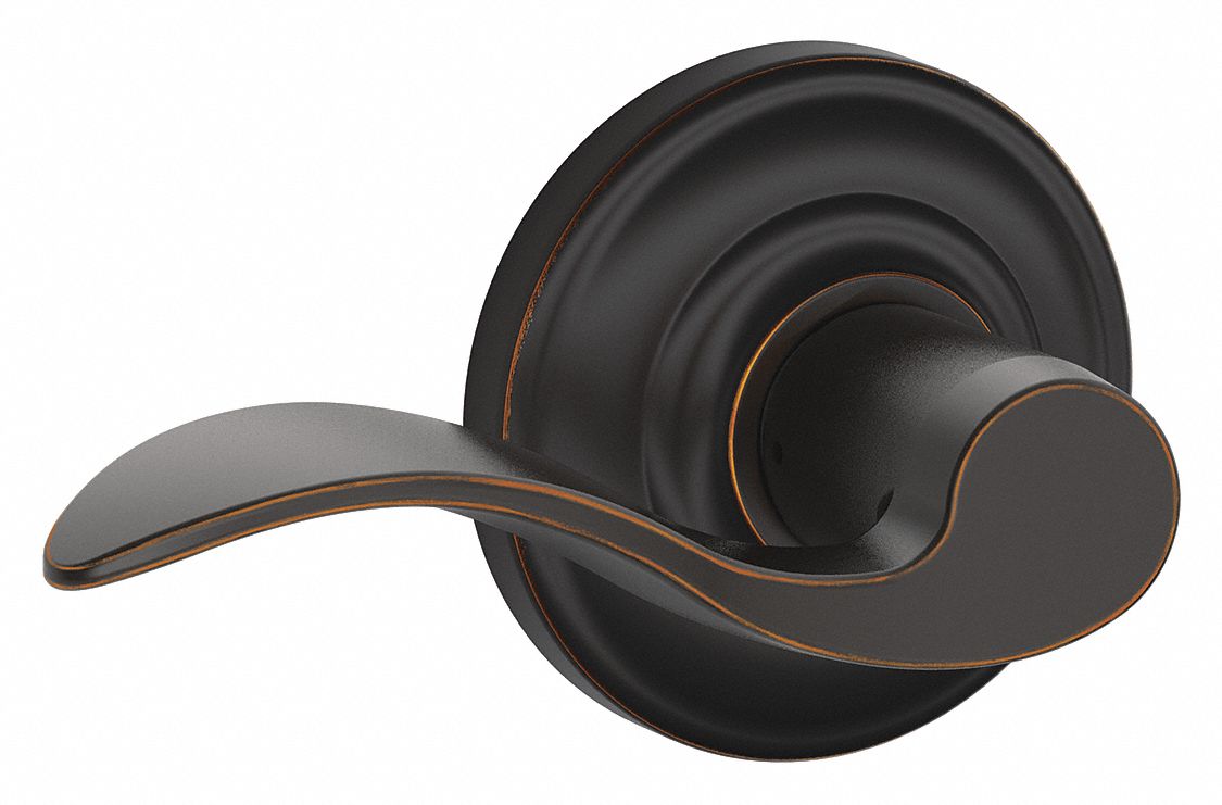 Door Lockset: Passage Lever Locksets, Bronze