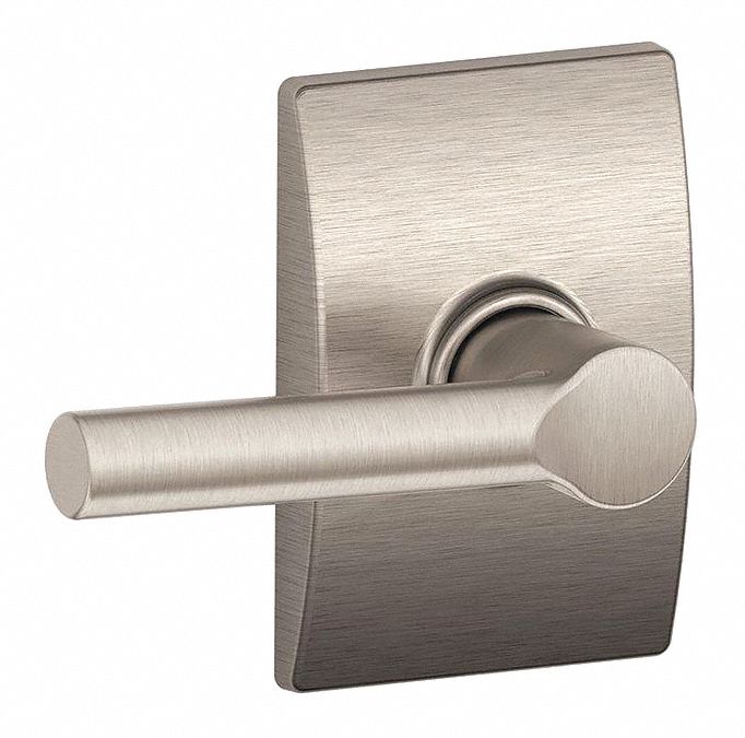 Door Lockset: Passage Lever Locksets, Nickel
