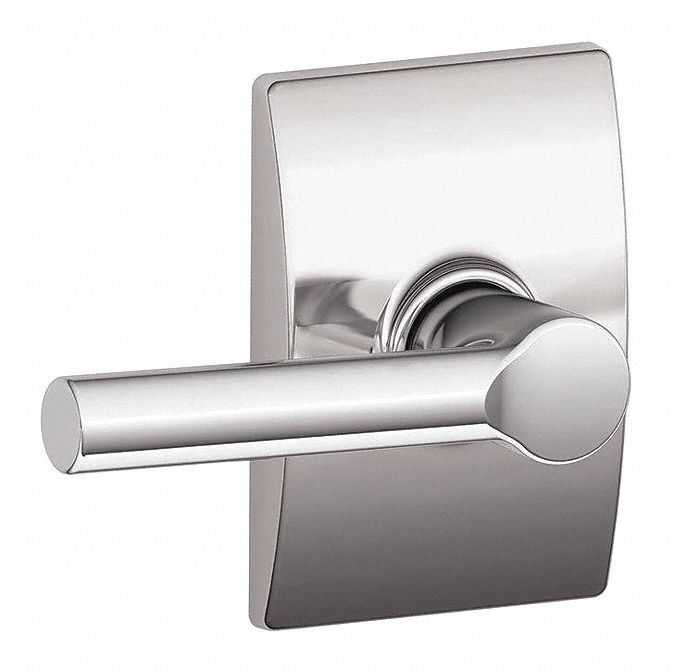 Door Lockset: Passage Lever Locksets, Chrome