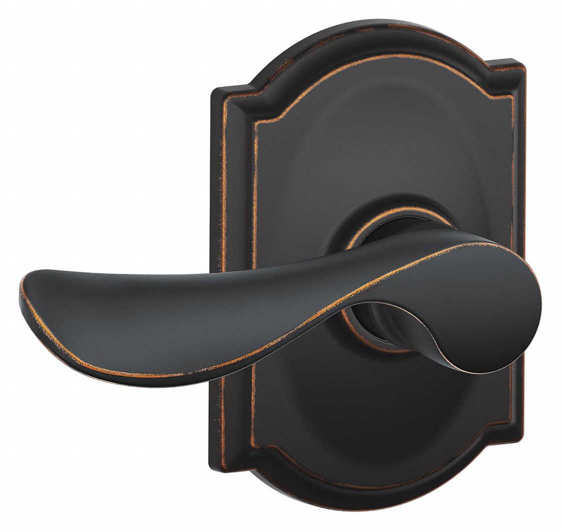 Door Lockset: Passage Lever Locksets, Bronze