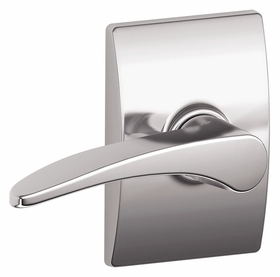 Door Lockset: Passage Lever Locksets, Chrome, ADA Compliant
