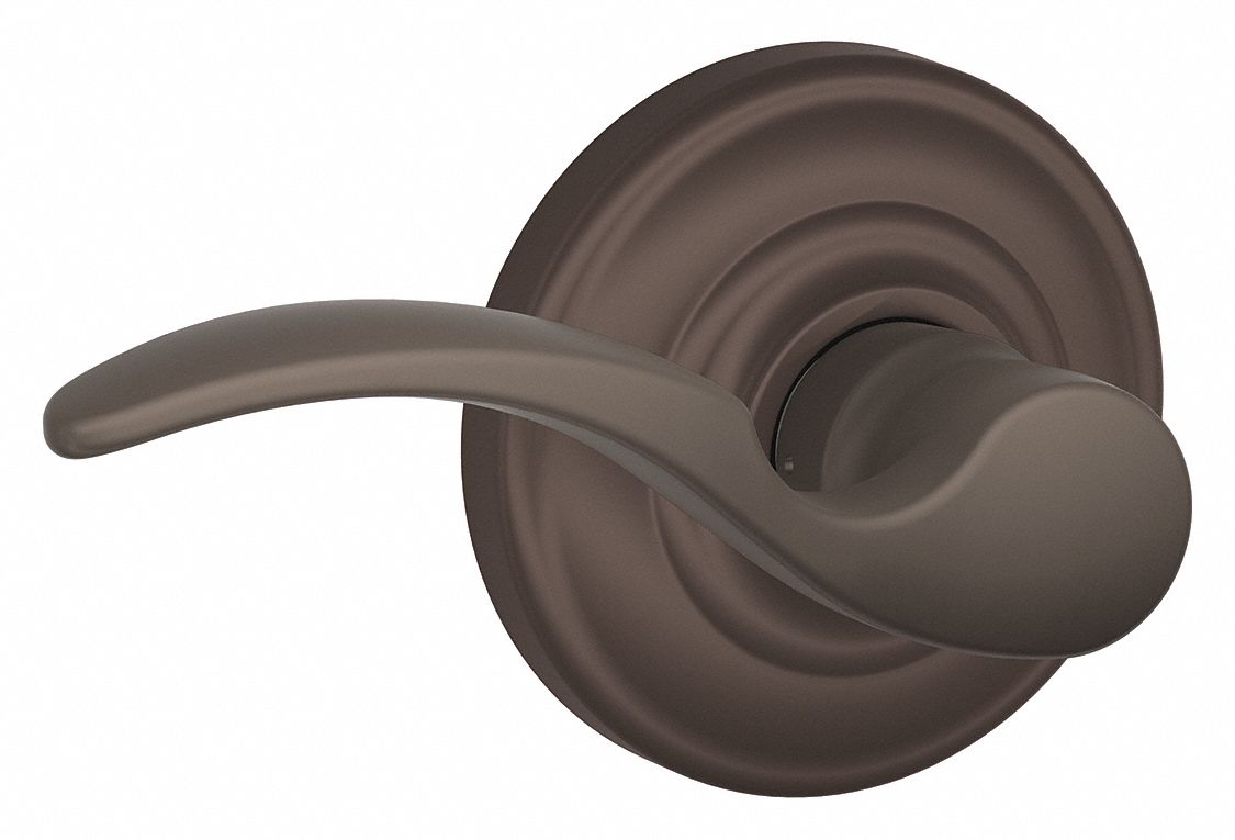 SCHLAGE Door Lever Lockset 2, F St Annes/Andover, Oil Rubbed Bronze