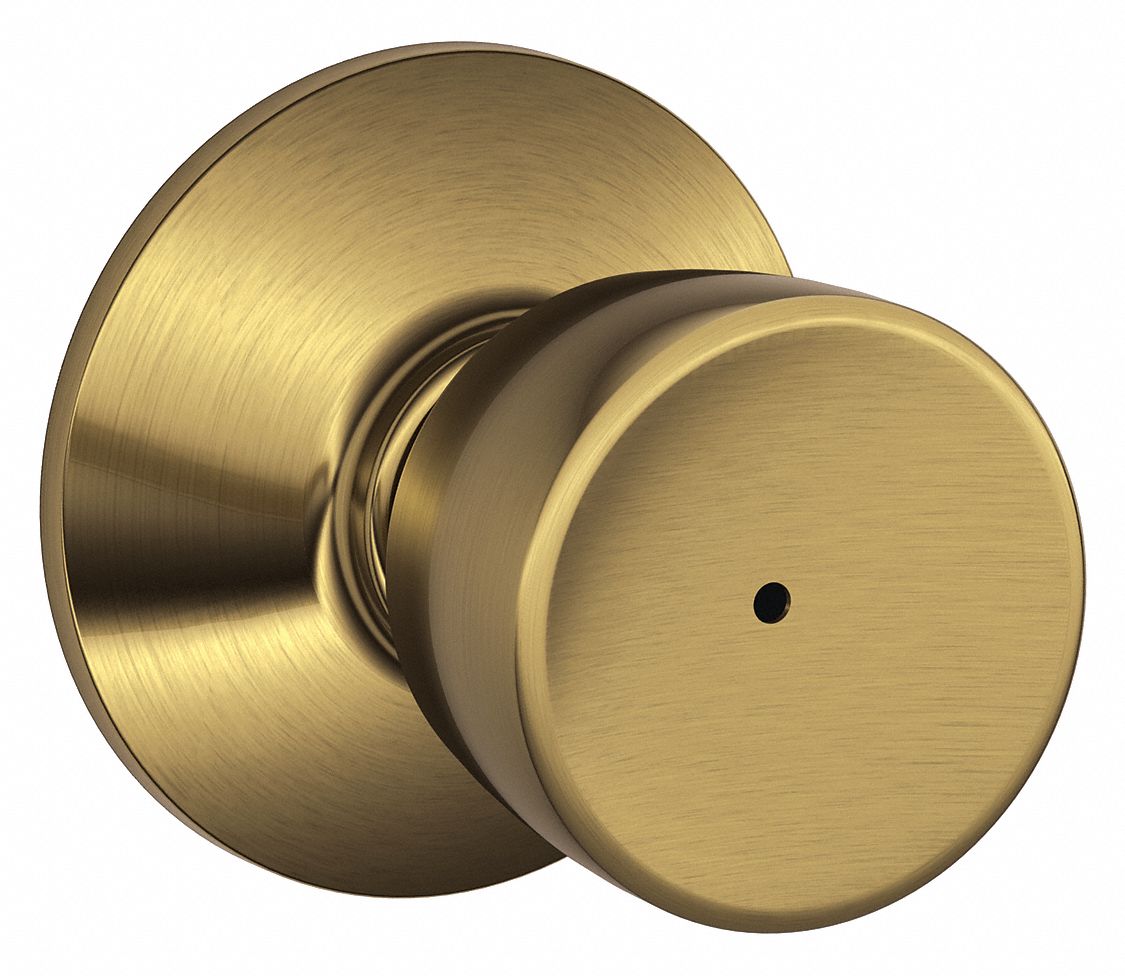 Door Lockset: Brass