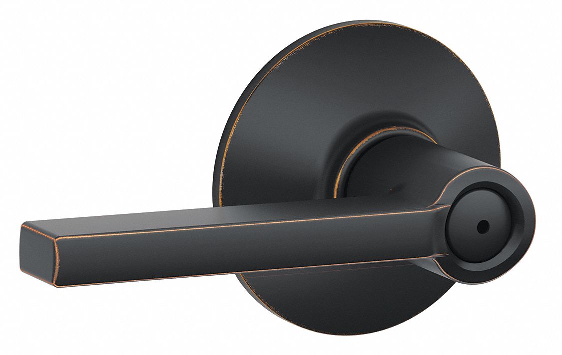 SCHLAGE, 2, F Latitude, Door Lever Lockset 49ZP69F40 LAT 716 Grainger