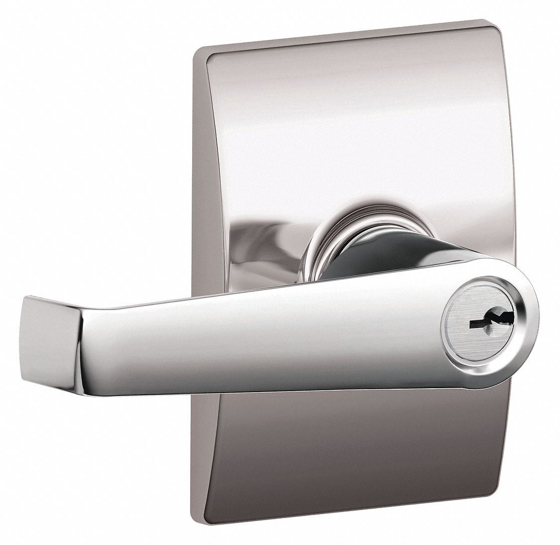 Door Lockset: Office Lever Locksets, Chrome