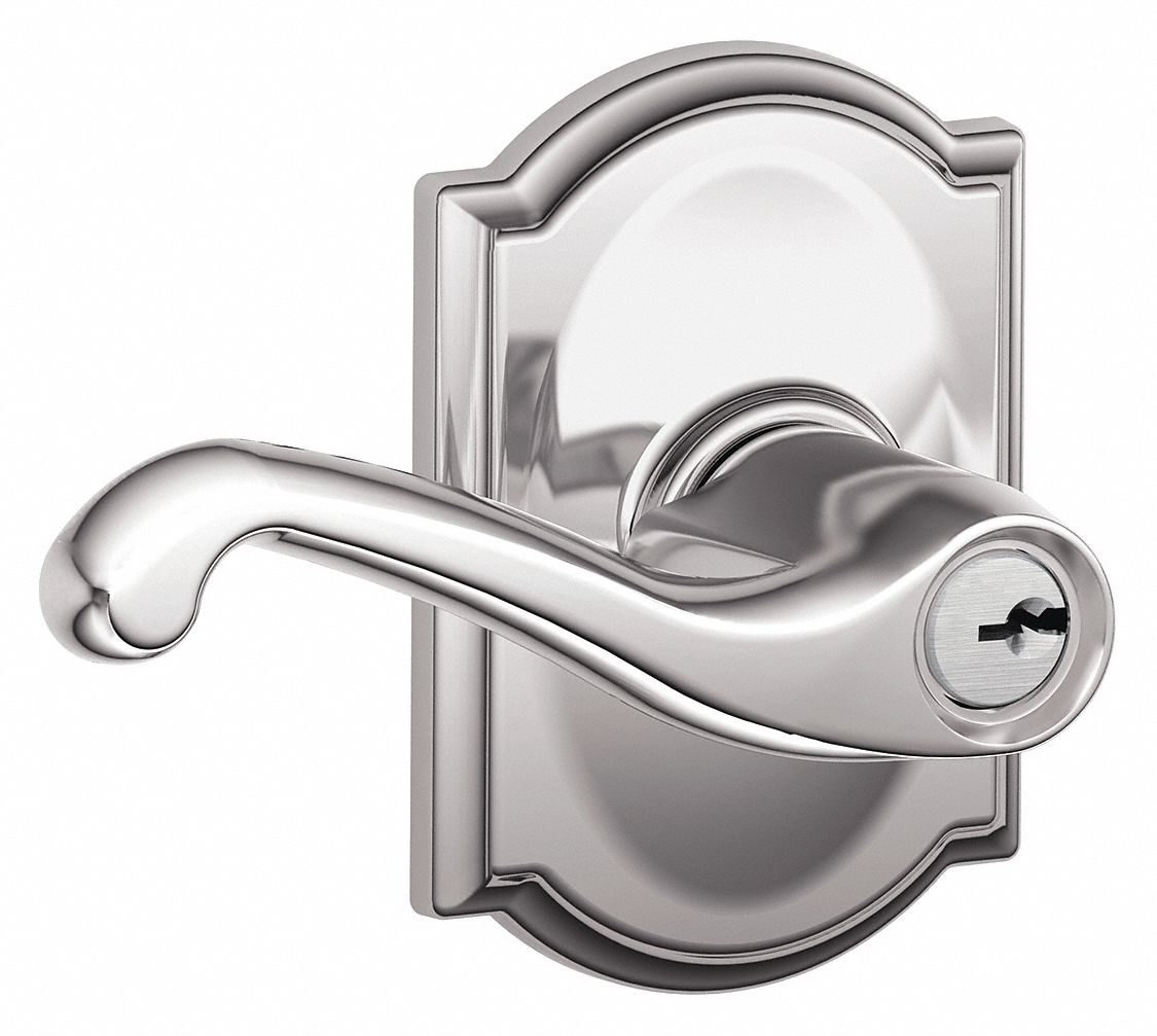 Door Lockset: Office Lever Locksets, Chrome