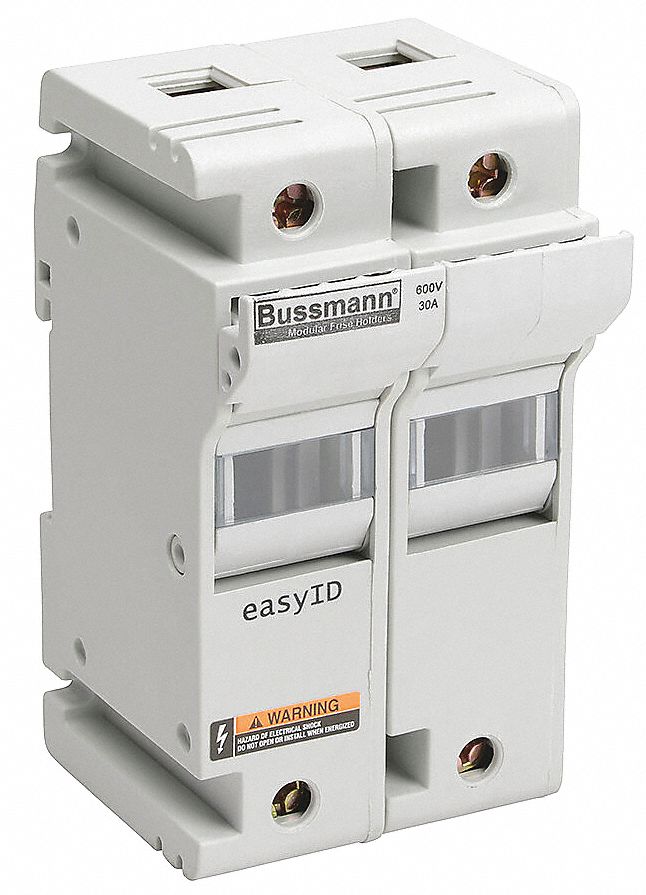 BUSSMANN FingerSafe Fuse Block, Fits Fuse Type Class J, Fuse UL Class