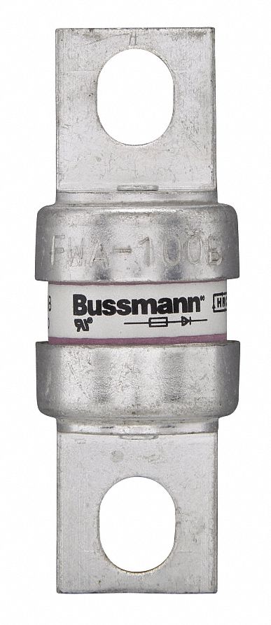 Semiconductor Fuse: FWA Series, Fast-Acting, 125 A, 150 V AC, Non-Indicating