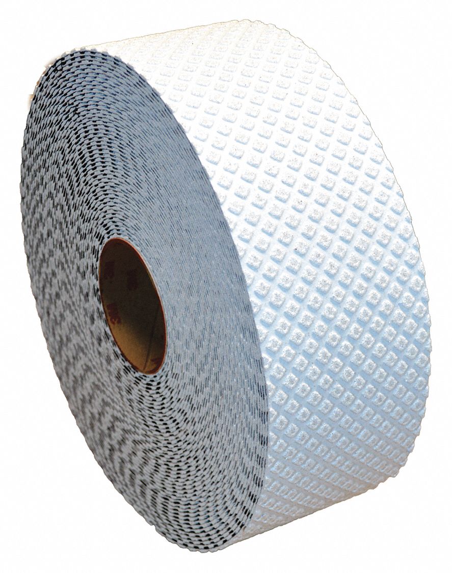 STAMARK Pavement Marking Tape, Reflective White, 90 ft Length, 6 in