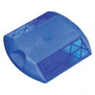 PAVEMENT MARKER, EPOXY, ASTM, BLUE, 4 X 3½ X ⅝ IN, 100 PK
