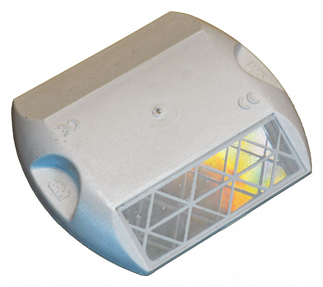 Pavement Marker: Pressure Sensitive Adhesive, ASTM D2444/ASTM D4280/ASTM E809/EN1463, 100 PK