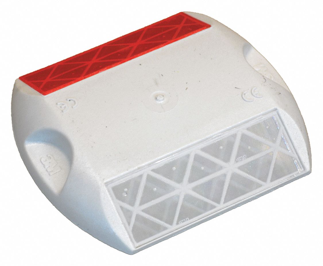 Pavement Marker: Pressure Sensitive Adhesive, ASTM D2444/ASTM D4280/ASTM E809/EN1463, 100 PK