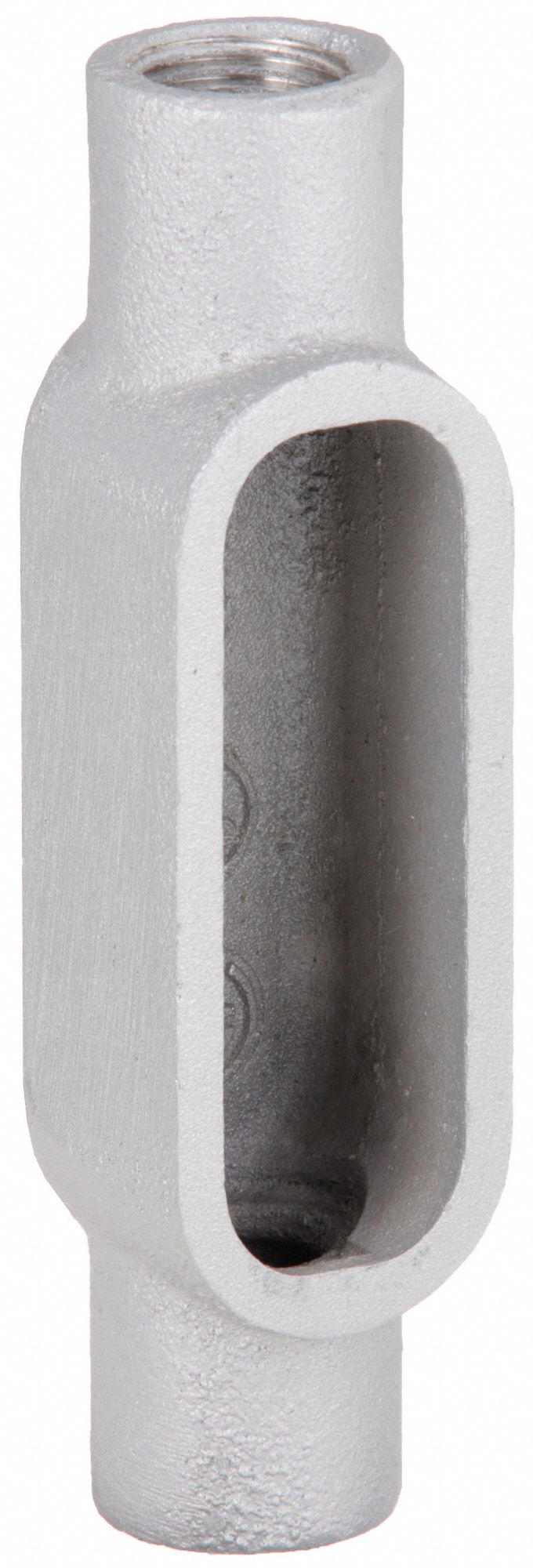 Conduit Outlet Body: Aluminum, 1 1/4 in Trade Size, C Body, 19.5 cu in Body Capacity, Threaded Hub