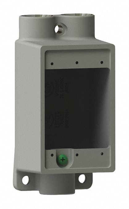 DEVICE BOX,28.0 CU IN CAPACITY,GREY