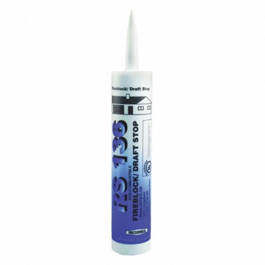 METACAULK, Firestop Sealant, Red, Fire Barrier Sealant - 49ZY42|66408 ...