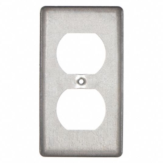 RACO, Rectangle, 1 Gangs, Electrical Box Cover - 4A241|864 - Grainger