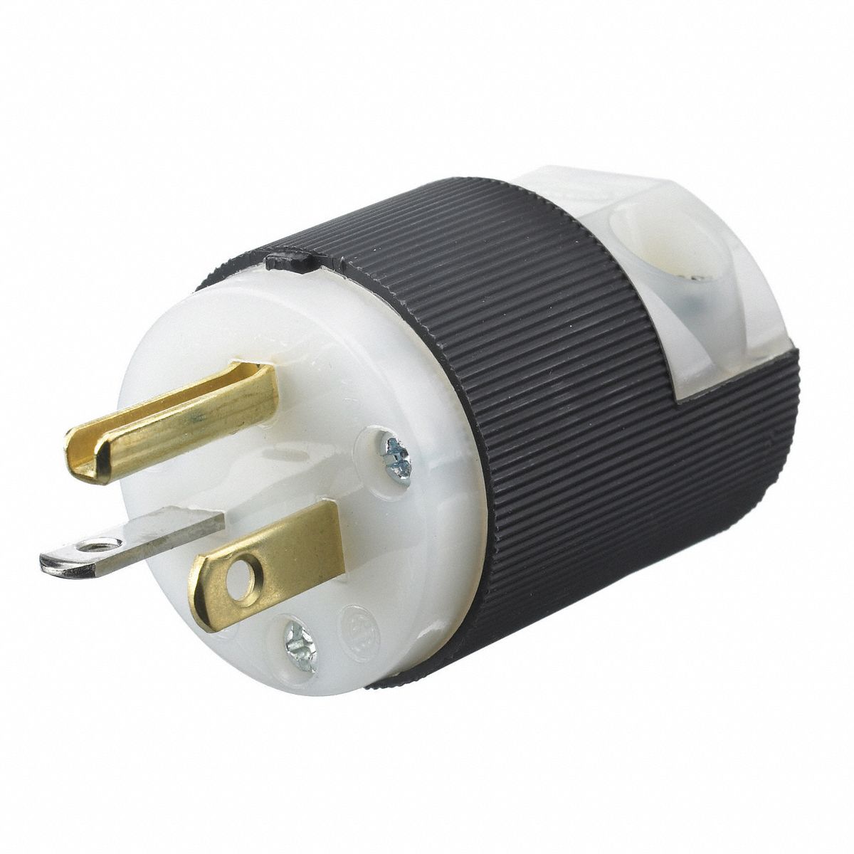 HUBBELL WIRING DEVICE-KELLEMS Straight Blade Plug: Industrial, 20 A, NEMA  5-20P, 125V AC, 2 Poles, 1 - 4A255|HBL5366C - Grainger
