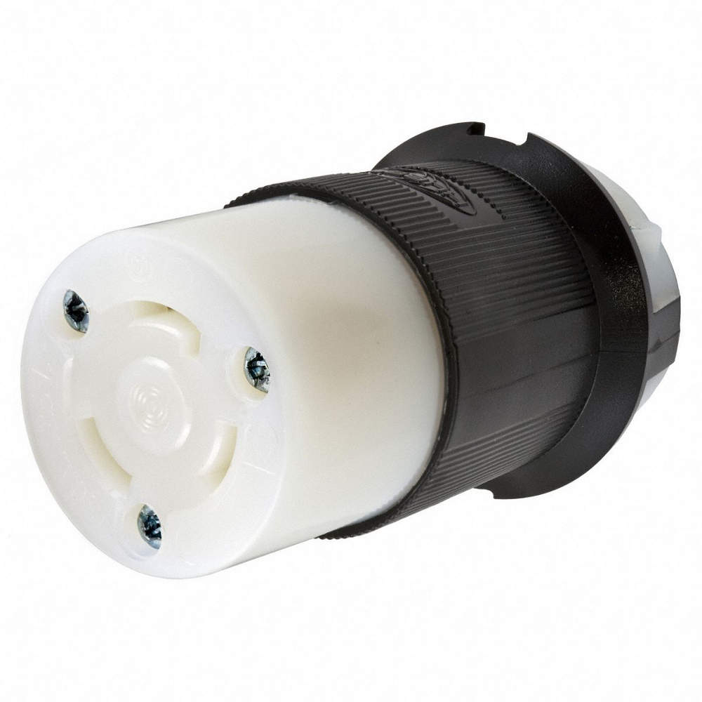 HUBBELL HBL2613 LckCon,Strt;30 A;Black; White,Nyl,L5-30R 4A263 HUBBELL HBL2613 LckCon,Strt;30 A;Black; White,Nyl,L5-30R 4A263