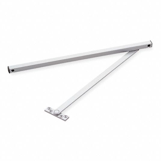 RIXSON Overhead Door Holder Hold Open and Stop, Aluminum 4A43710