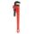 HEAVY-DUTY PIPE WRENCH, CAST IRON, 2½ IN JAW CAPACITY, SERRATED, 18 IN OVERALL L, I-BEAM