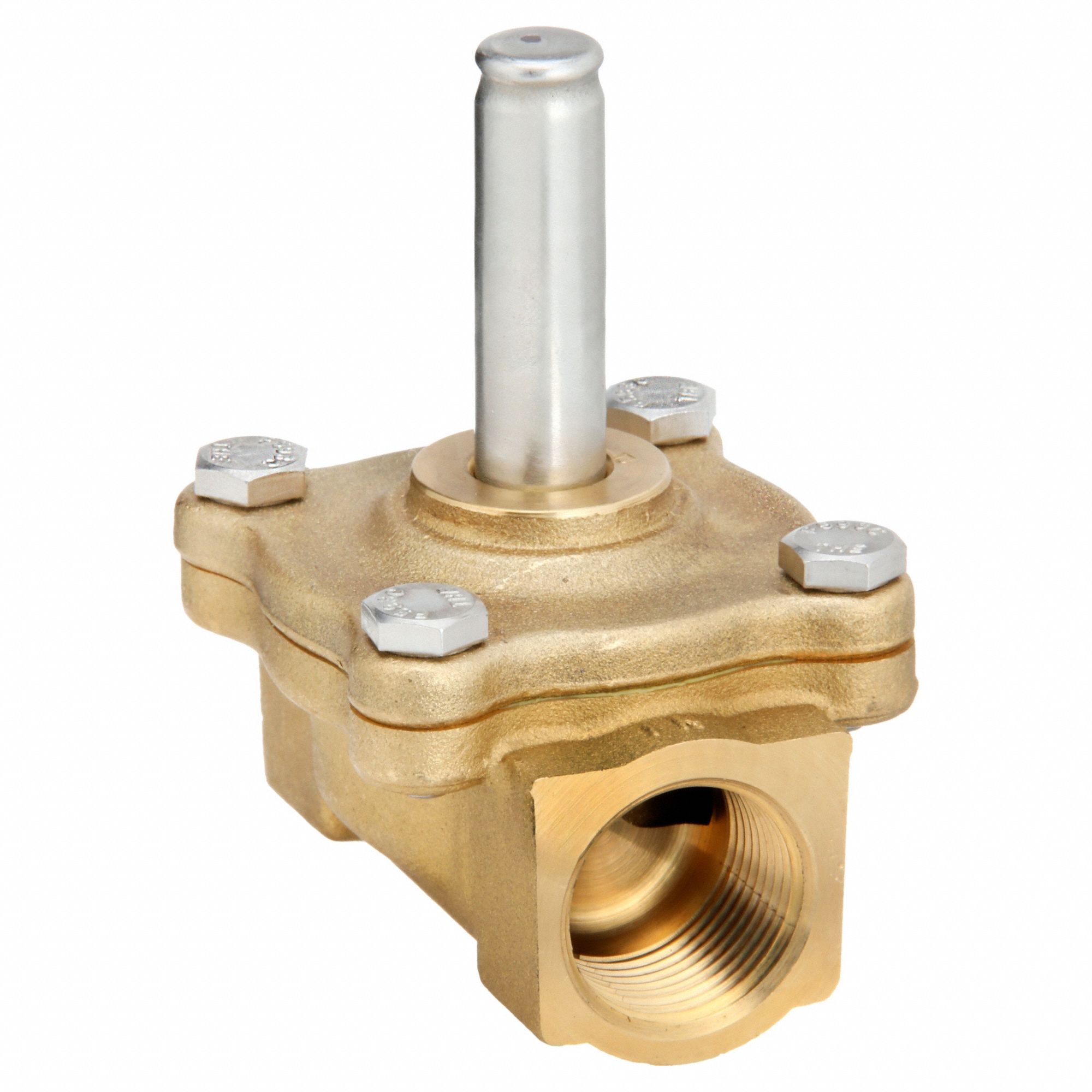 SOLENOID VALVE BODY: 2-WAY, NORMALLY CLOSED, ¾ IN PIPE SIZE, BRASS BODY, EPM SEAL