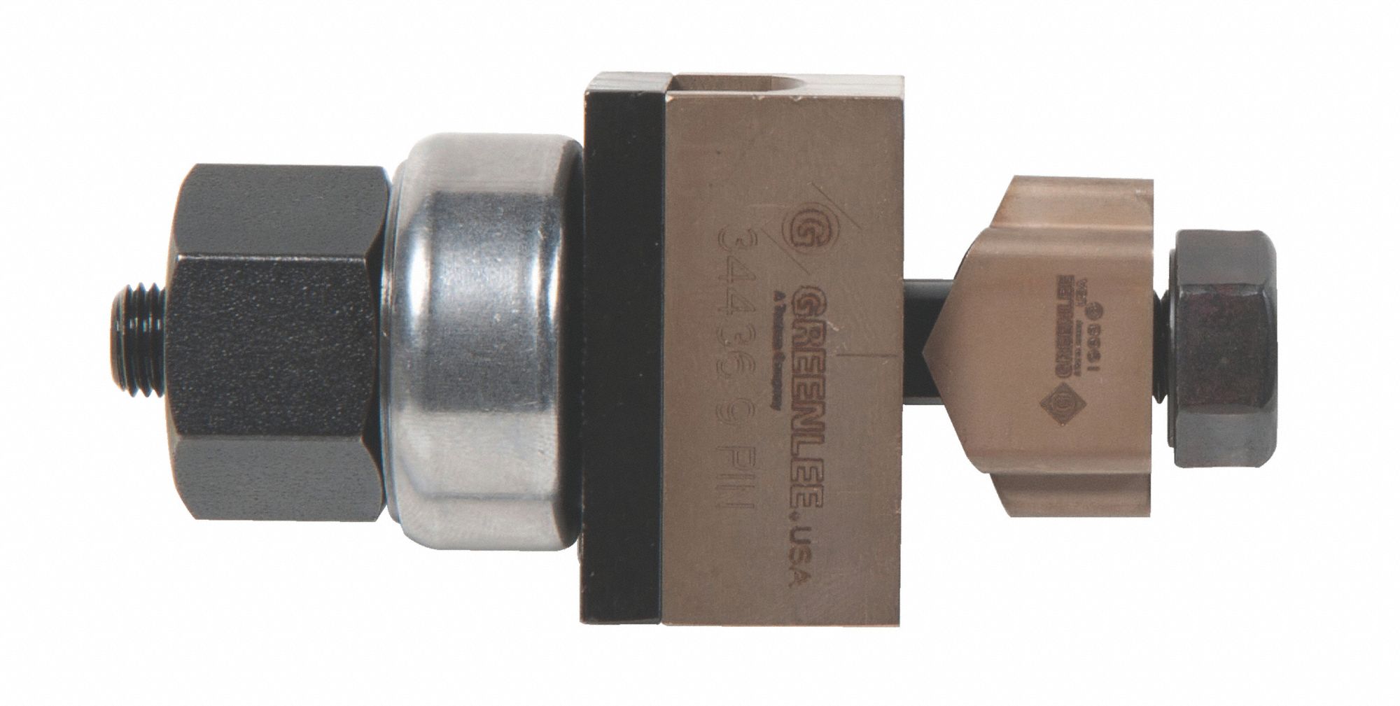 GREENLEE Knockout Punch and Die Kit 16 ga Sheet Metal Capacity (Steel