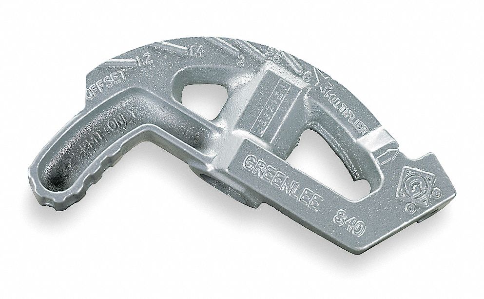 GREENLEE Conduit Bender Head 1/2 in EMT Size, 4 3/16 in Centerline