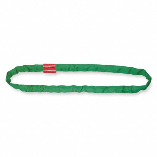 Green Red Flower - Round sling - small size