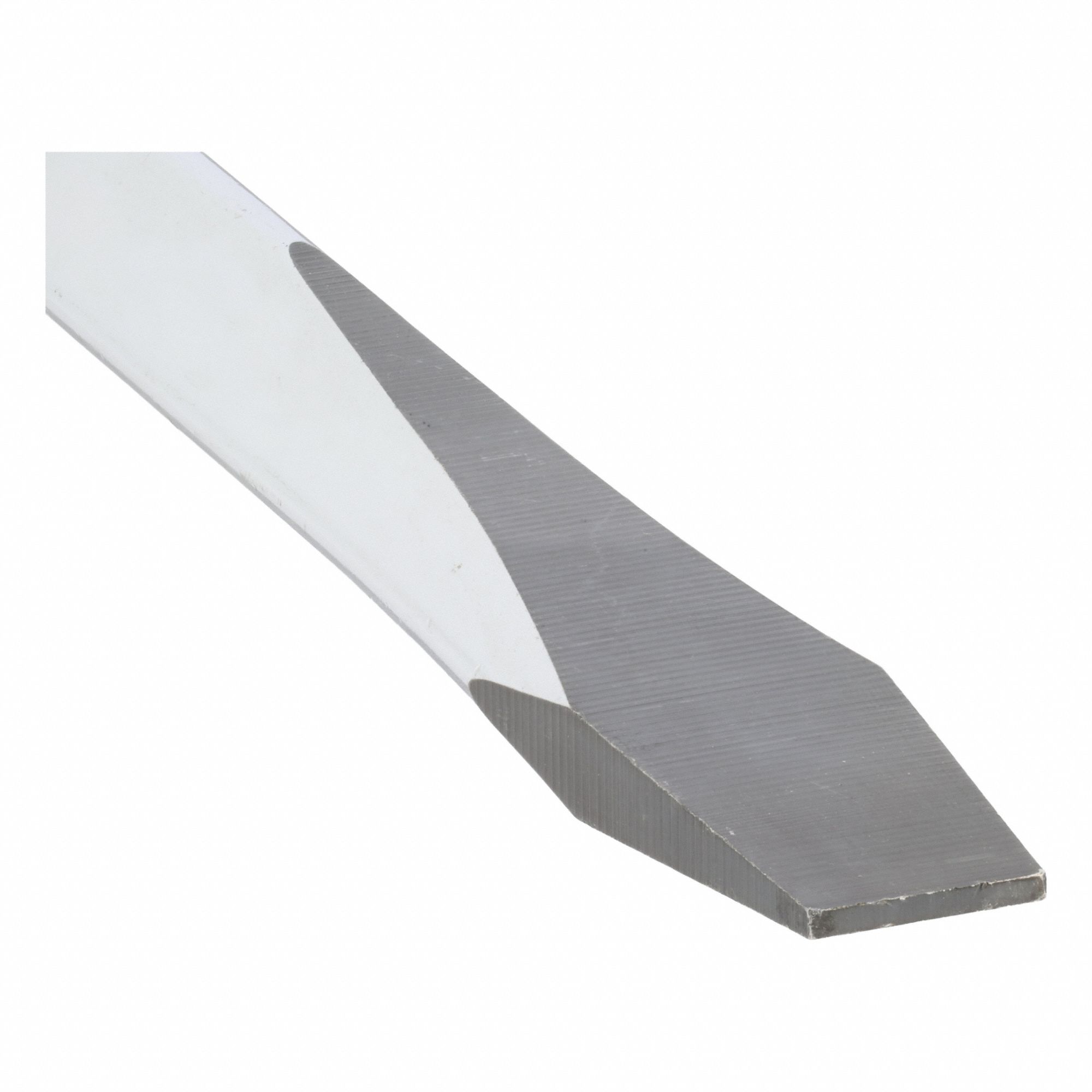 General Purpose Slotted Screwdriver: Steel, 3/8 in Tip Size, Extra Long Lg, Cushion Grip