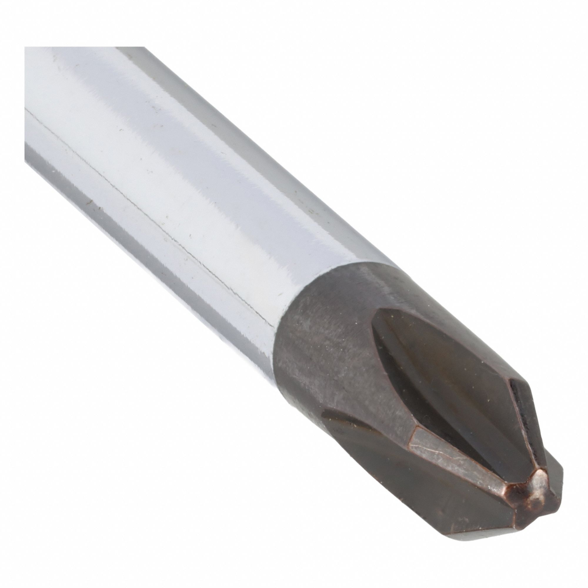 General Purpose Phillips Screwdriver: Long Lg, Not ESD Safe, Not Tether Capable, Steel