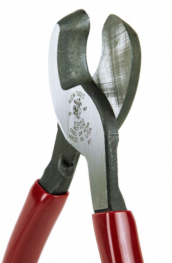 KLEIN TOOLS High Leverage Cable Cutter Steel, Shear, For 4 AWG Max Dia