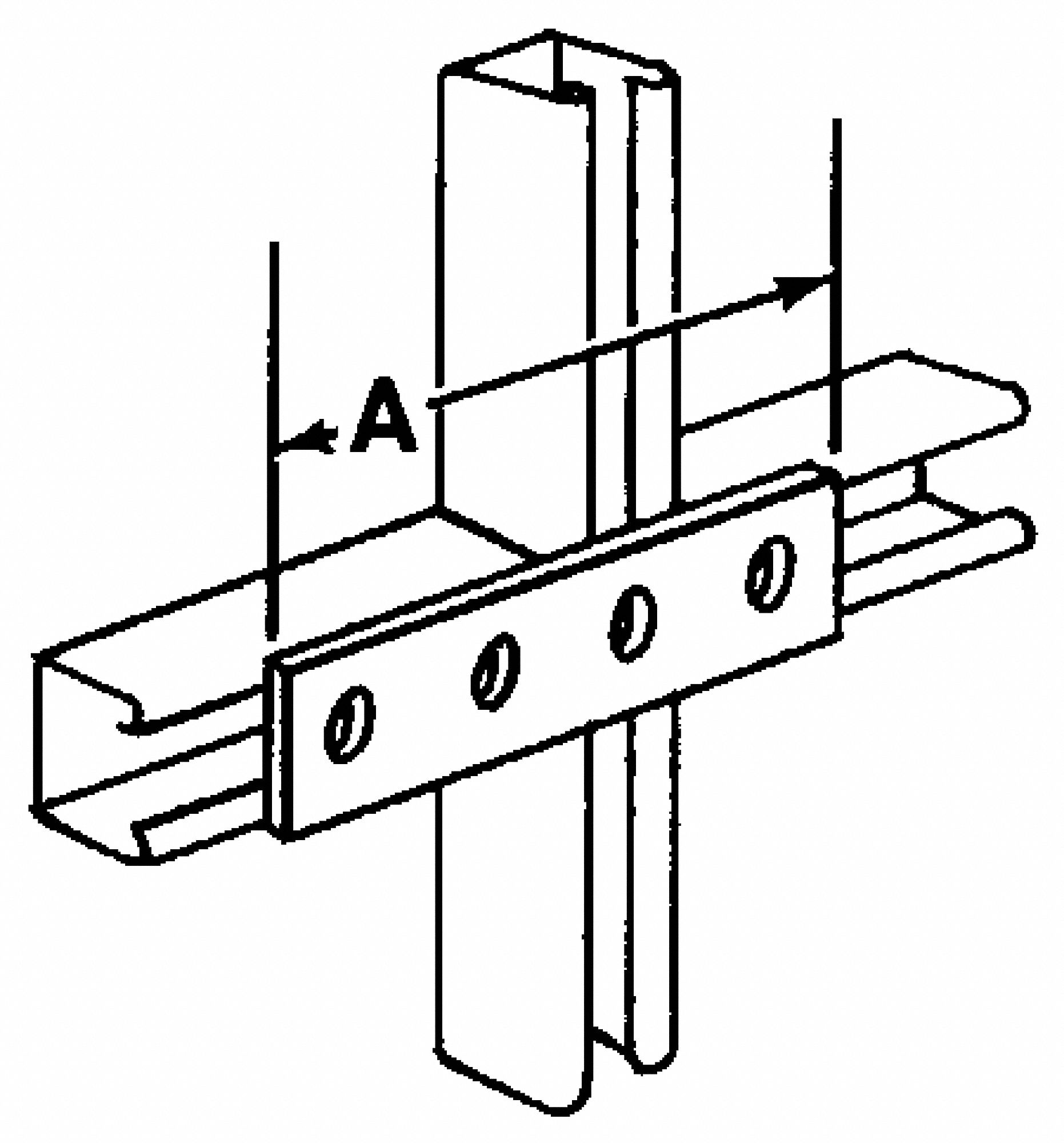 GRAINGER APPROVED METAL FRAMING FITTING - Strut Channel Fittings ...