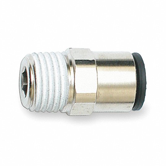 1/4 NPT Legris  5/32" Outside Diam Push-to-Connect Tube Male Y Connector 2 PK 