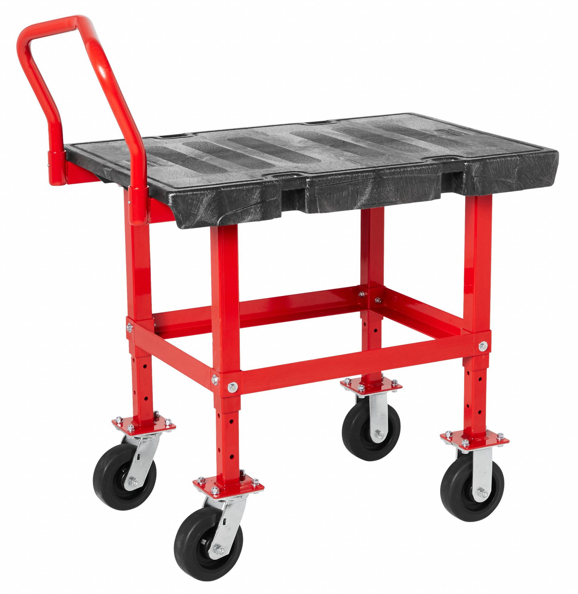 RUBBERMAID COMMERCIAL PRODUCTS Work Height Platform Truck, 2000 lb Load
