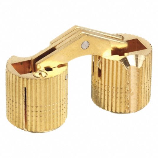 SOSS, Brass, 0 Holes per Leaf, Hidden Barrel Hinge - 4ACY7|BH184