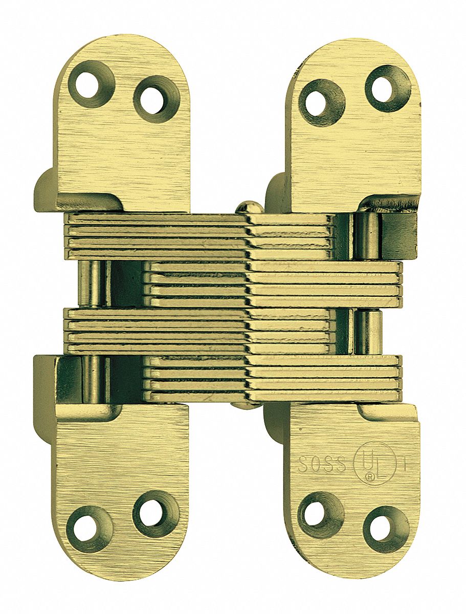 4ACZ3 - Hinge Fire-Rated Satin Brass 4 5/8 In