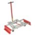 Adjustable-Width Lift-&-Roll Desk Dollies