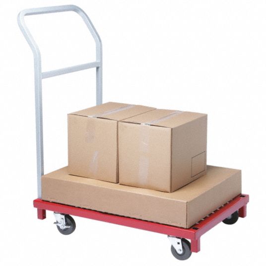 RAYMOND PRODUCTS Flow-Through Steel-Deck Platform Truck, 36 in x 24 in ...