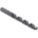 JOBBER LENGTH DRILL BIT, #3 DRILL BIT SIZE, 2½ IN FLUTE L, 3¾ IN LENGTH, 4XD, HSS